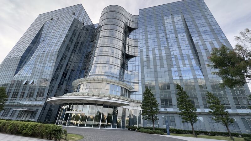 Glass-fronted building shown in Innowave Tech’s Taiwan office announcement.